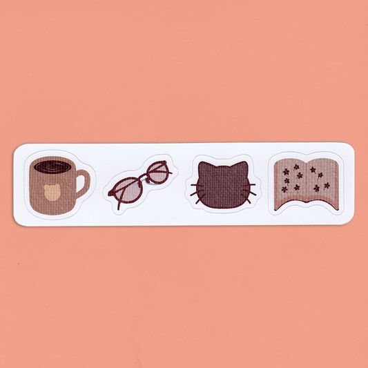 Mini tarra-arkki - Kotoisat kahvittelu hetket