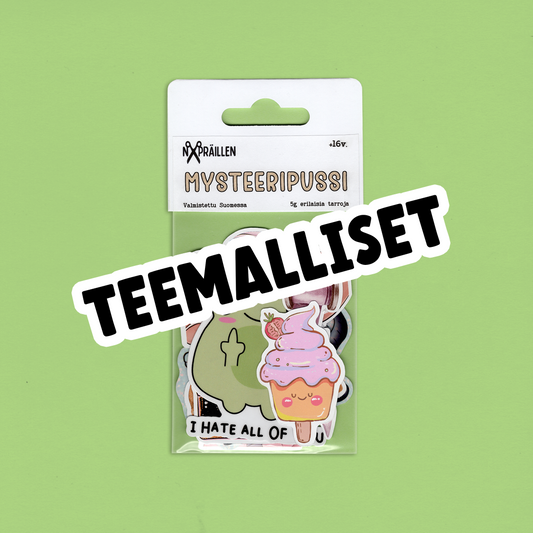 Mysteeripussi - Tarrat, Teemalliset